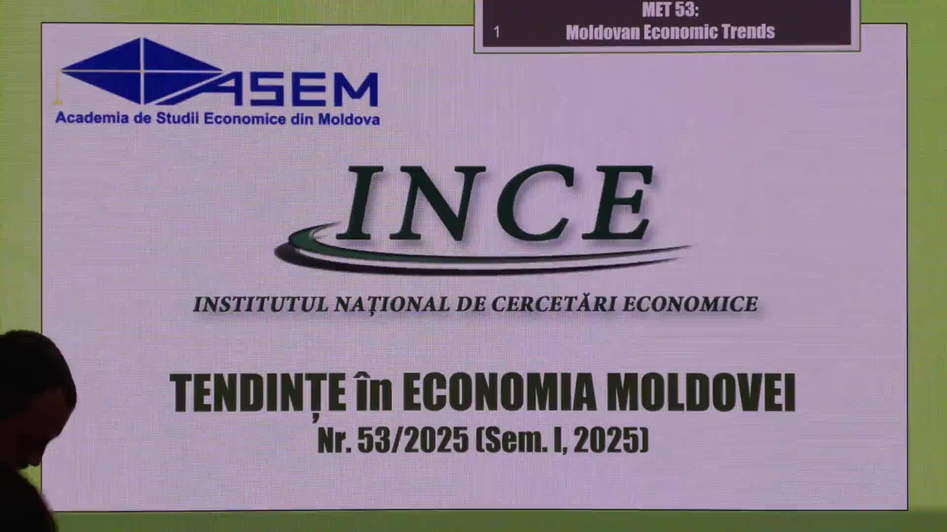 Lansarea publicației „Tendințe în Economia Moldovei”