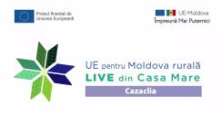 Evenimentul online „LIVE din Casa Mare în localitatea Cazaclia, din raionul Ceadîr-Lunga: Dezvoltarea economiei locale prin intermediul antreprenoriatului feminin. Grupul de Acțiune Locală „Bugeac Kilim”