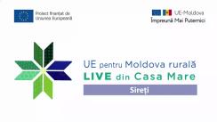 Evenimentul online „LIVE din Casa Mare în cadrul Grupului de Acțiune Locală „Bazinul Lacului Ghidighici”. Discutăm despre eficiența energetică”