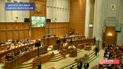 Ședința în plen a Camerei Deputaților României din 24 noiembrie 2020