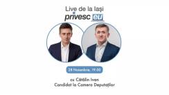 Interviu Live cu Iurie Ciocan și Cătălin Ivan, Candidat la Camera Deputaților