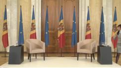 Conferință de presă susținută de Președintele ales al Republicii Moldova, Maia Sandu