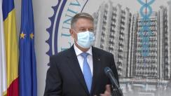 Declarație de presă susținută de Președintele României, Klaus Iohannis