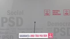 Conferință de presă susținută de Vicepreședintele PSD, Mihai Tudose