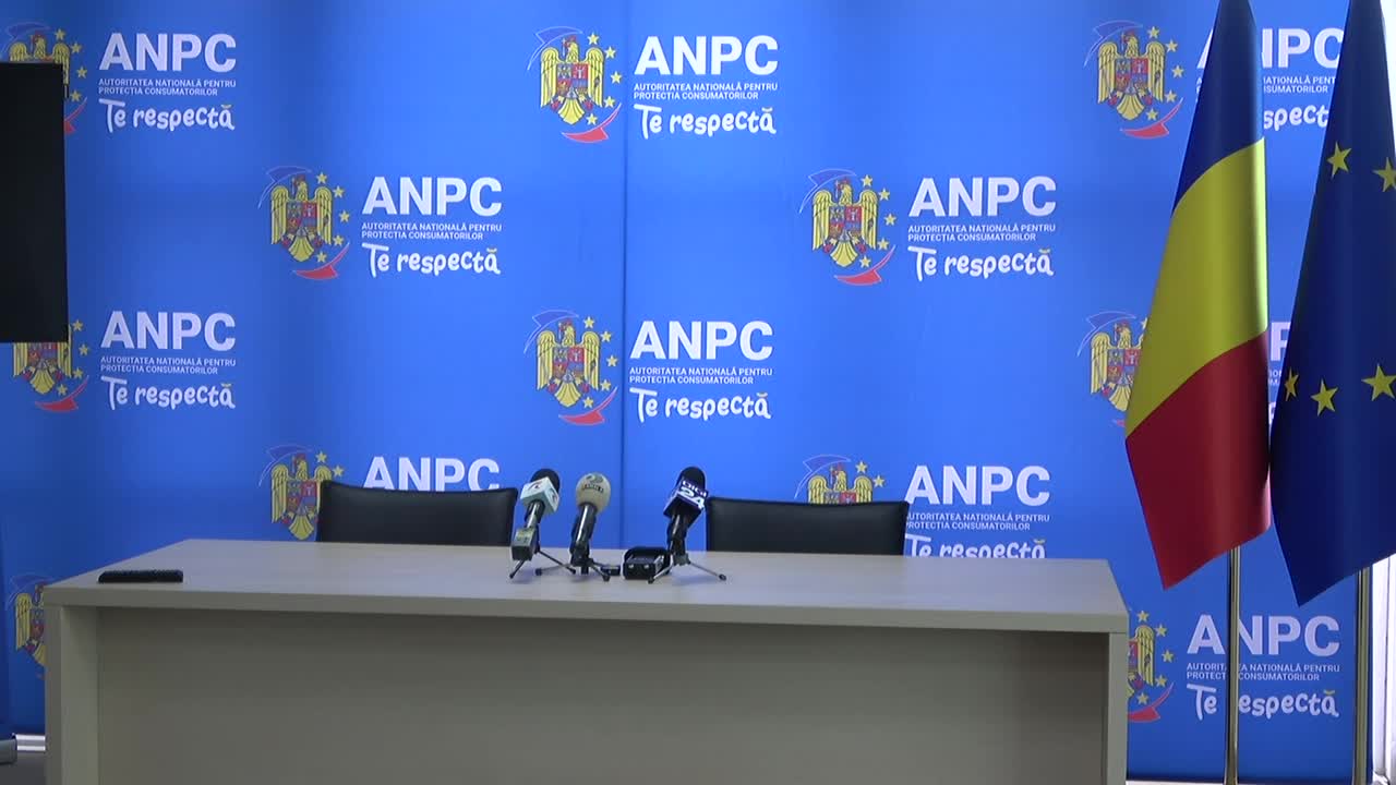 Conferință de presă organizată de Autoritatea Națională pentru Protecția Consumatorilor (ANPC)