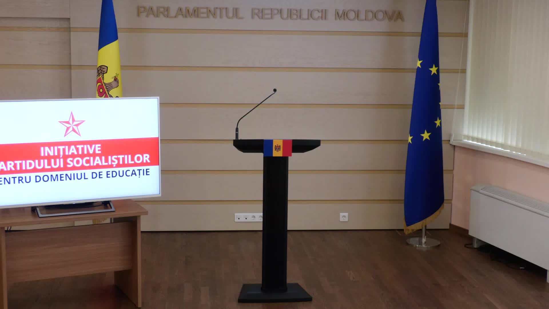Briefing de presă al Fracțiunii parlamentare „Partidul Socialiștilor din Republica Moldova”