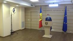 Briefing de presă susținut de deputatul Fracțiunii Platforma DA, Dinu Plîngău, cu tema „Sesizările depuse la Curtea Constituțională pe proiectele votate în ședința plenară din 03.12.2020”