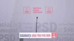 Conferință de presă susținută de președintele PSD, Marcel Ciolacu, după ședința Consiliului Politic Național al PSD din 10 decembrie 2020