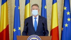 Declarație de presă susținută de Președintele României, Klaus Iohannis