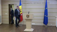 Briefing de presă susținut de către deputații Fracțiunii PSRM