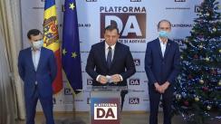 Conferință de presă organizată de Partidul Platforma Demnitate și Adevăr