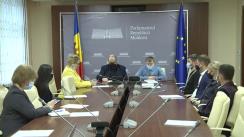 Ședință de lucru organizată de Comisia cultură, educație, cercetare, tineret, sport și mass-media cu tema „Politici și servicii de tineret în Republica Moldova”