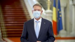 Mesajul Președintelui României, Klaus Iohannis, transmis cu prilejul Anului Nou