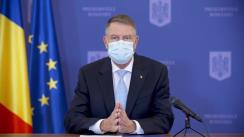 Conferință de presă susținută de Președintele României, Klaus Iohannis