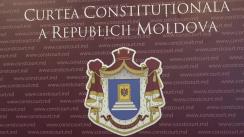 Briefing de presă susținut de Președintele Curții Constituționale a Republicii Moldova, Domnica Manole, privind declararea ca inadmisibilă sesizare 226b privind posibilitatea Parlamentului de a se autodizolva