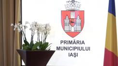 Conferință de presă susținută de Primarul Municipiului Iași, Mihai Chirica