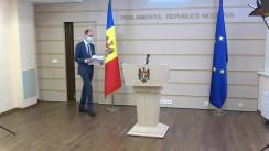 Declarațiile lui Liviu Vovc în timpul ședinței Parlamentului Republicii Moldova din 4 februarie 2021