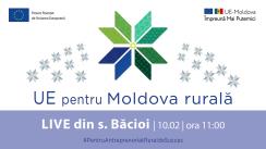 LIVE Tour „UE pentru Moldova Rurală”: Cunoaște istoria de succes a beneficiarei Femei în Afaceri, Lucia Gavriliță din s. Bacioi