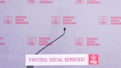 Declarații de presă după ședința Biroului Politic Național al Partidului Social Democrat din 9 februarie 2021