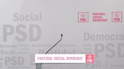 Conferință de presă după ședința Biroului Politic Național al Partidului Social Democrat din 15 februarie 2021