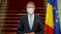 Declarație de presă susținută de Președintele României, Klaus Iohannis