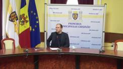 Conferință de presă susținută de Primarul general al municipiului Chișinău, Ion Ceban, cu privire la achiziționarea autobuzelor pentru municipiul Chișinău