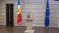 Briefing susținut de către deputații PSRM