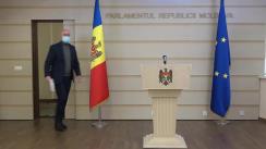 Briefing de presă susținut de Președintele Partidului Democrat din Moldova, Pavel Filip