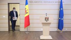 Briefing de presă susținut de către deputații PSRM