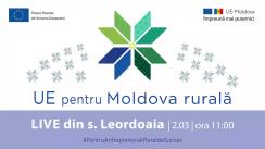 LIVE Tour „UE pentru Moldova Rurală”: Cunoaște istoria de succes a beneficiarului PARE 1+1, Larisa Ambrosii din s. Leordoaia r. Călărași