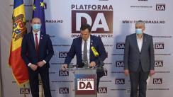 Conferință de presă organizată de Partidul Platforma Demnitate și Adevăr