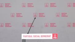 Conferință de presă după ședința Biroului Politic Național al Partidului Social Democrat din 1 martie 2021