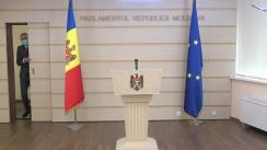 Briefing de presă susținut de deputatul Fracțiunii PAS, Blocul ACUM, Sergiu Litvinenco