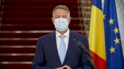 Declarație de presă susținută de Președintele României, Klaus Iohannis