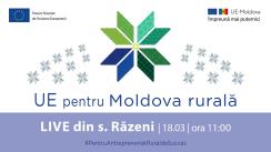 LIVE Tour „UE pentru Moldova Rurală”: Cunoaște istoria de succes a beneficiarului UE, Sergiu Gurău din s.Răzeni, r.Ialoveni