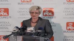 Conferință de presă a Organizației Oamenilor de Afaceri ai Partidului Democrat Liberal