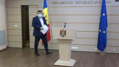 Declarațiile lui Petru Burduja în timpul ședinței Parlamentului Republicii Moldova din 18 martie 2021