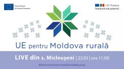 LIVE Tour „UE pentru Moldova Rurală”: Cunoaște istoria de succes a beneficiarului PARE 1+1, Victor Ciolacu din s.Micleușeni, r. Strășeni