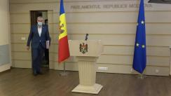 Declarația Platformei DA în timpul ședinței Parlamentului Republicii Moldova din 25 martie 2021