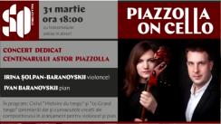 Concert la Sala cu Orgă. Piazzolla on cello