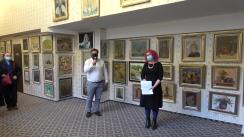 Vernisajul expoziției de pictură „Gheorghe Maftei – Retrospectivă”, curator dr. Maria Bilașevschi, critic de artă. Organizat în parteneriat cu Ateneul Național din Iași 