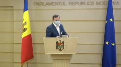 Briefing de presă al deputatului Vasile-Andrei Năstase, președintele Comisiei de anchetă pentru elucidarea circumstanțelor presupusei răpiri a ex-judecătorului ucrainean, Mykola Ceaus