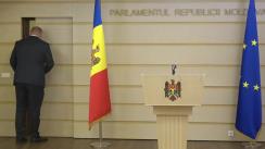 Declarație de presă susținută de deputați din Fracțiunea PSRM