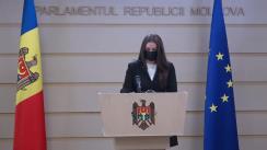 Briefing de presă susținut de deputații Fracțiunii parlamentare PSRM