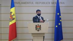 Briefing de presă susținut de deputații Fracțiunii parlamentare PSRM