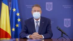 Conferință de presă susținută de Președintele României, Klaus Iohannis