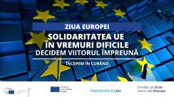 Conferința online de ziua Europei „Solidaritatea UE în vremuri dificile. Decidem viitorul împreună”