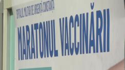 Vizita Președintelui României, Klaus Iohannis, la centrul de vaccinare de la Spitalul Militar de Urgență „Dr. Alexandru Gafencu” Constanța