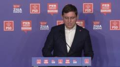 „Ziua Europei – un proiect european pentru România”. Eveniment organizat de Partidul Social Democrat și PES activists România