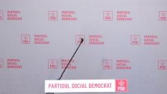 Conferință de presă după ședința Biroului Politic Național al Partidului Social Democrat din 10 mai 2021